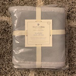 Pottery Barn Baby Mesh Crib Liner - Bumper